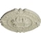 Ekena Millwork Southampton Ceiling Medallion (Fits Canopies up to 2 3/4"), 16 3/8"OD x 1 3/4"P, Clear Yellow CM17SOCYF - alternate 4